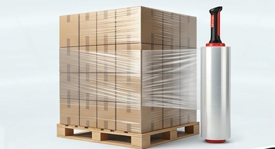 Industrial Pallet Stretch Film & Dispenser Set